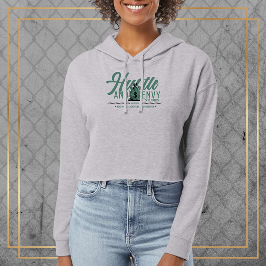 Divine Deposit Cropped Hoodie