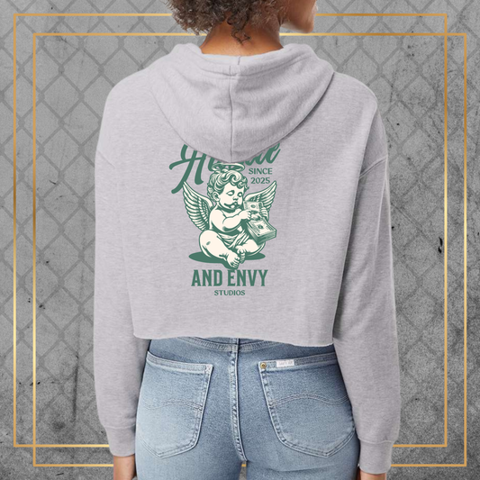 Divine Deposit Cropped Hoodie