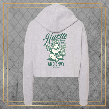 Divine Deposit Cropped Hoodie