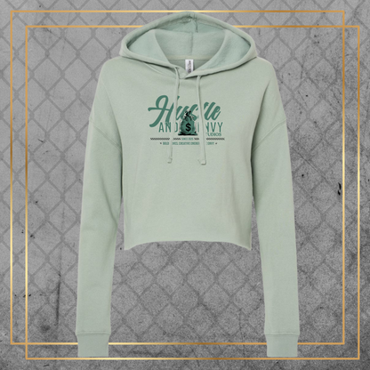 Divine Deposit Cropped Hoodie